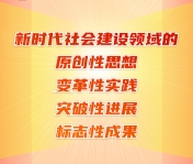 新时代社会建设
“人民对美好生活的向往,就是我们的奋斗目标。”