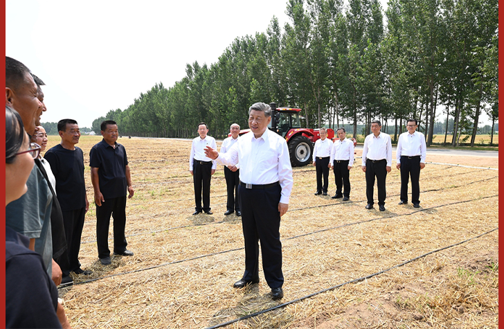 习近平在山东德州考察